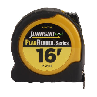 Johnson 1819-0016 16' x 1" PlanReader Power Tape