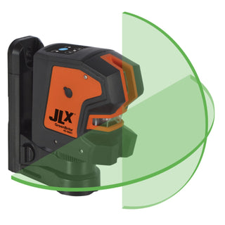 Johnson 40-6681 JLX Self-Leveling 180° Cross-Line Laser with GreenBrite Technology