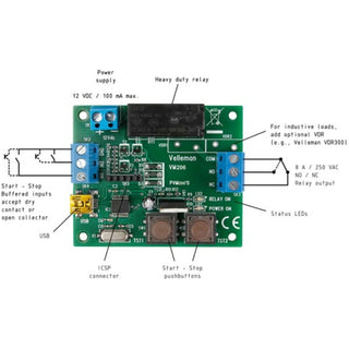 Velleman WMT206 Universal Timer With Usb Interface