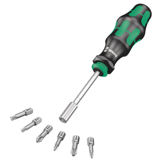 Wera Kraftform Kompakt 28 with pouch, 6 pieces