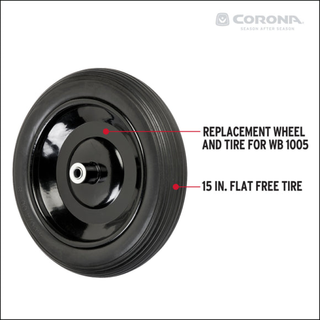 Corona AC10001  WB 1000 replacement wheel/tire