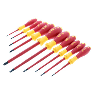 Wiha Tools 32093 10 Piece Insulated Slotted and Phillips Set