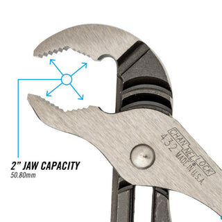 Channellock 432 BULK 10-inch V-Jaw Tongue & Groove Pliers