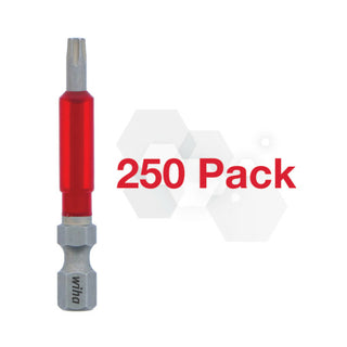 Wiha Tools 76594 Impact Power Bit TORX® T15 - 250 Pack