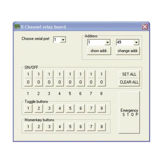 Velleman WSRC8056 8-channel remote control relay card
