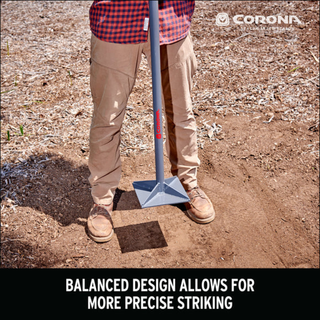 Corona-UT16200 · All Steel Dirt Tamp, 8 in. x 8 in.