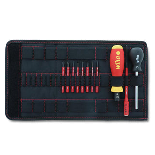 Wiha Tools 28789 11 Piece Insulated TorqueVario-S (10-50 In/lbs) and SlimLine Blade Set