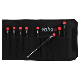 Wiha Tools 26199 8 Piece Precision Slotted and Phillips Screwdriver Set