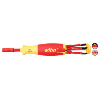 Wiha Tools 28394 7 Piece Insulated Pop Up Screwdriver Set - Slotted/Phillips/Square