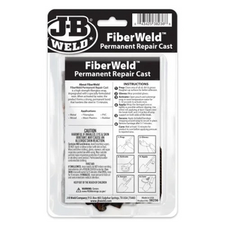 J-B Weld 38236 FiberWeld Permanent Repair Cast, 2" x 36"