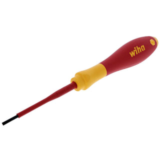 Wiha Tools 32010 Insulated Slotted Screwdriver, 2.5 mm x 75 mm