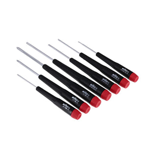 Wiha Tools Tools 26197 Precision Slotted and Phillips Screwdriver Set, 7 Pc.