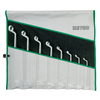 Heyco 00475747182 Double Ended Ring Wrench Sets, 12 Pieces