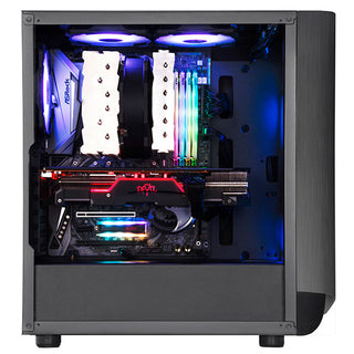 SilverStone SEA1TB-G ATX mid-tower case with aluminum bezel and steel chassis