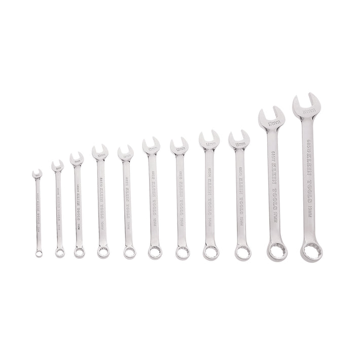 Klein Tools 68502 Metric Combination Wrench Set, 11-Piece