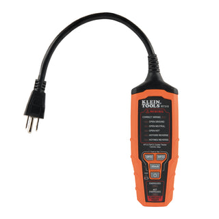 Klein Tools RT310 AFCI and GFCI Outlet and Device Tester for AC Electrical Outlet Receptacles