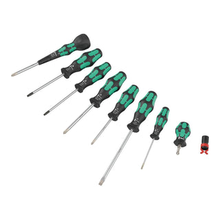 Wera 05134028001 Ball Grip Set 1 9527, 9 Pc.