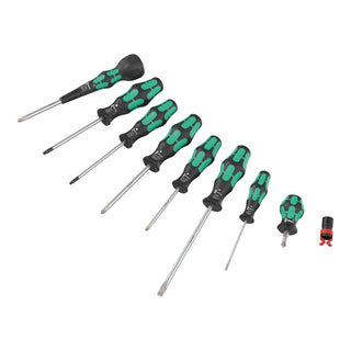 Wera 05134029001 Ball Grip Set 2 9528, 9 Pc.