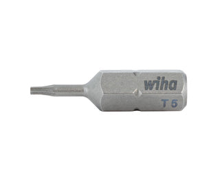 Wiha Tools 71505 T5 x 25mm TORX® Insert Bit, 2 Pack