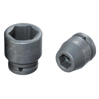 Heyco 06500003436 Impact Sockets, Phosphated Finish Drive Size 3/4 Inch, Length-57mm