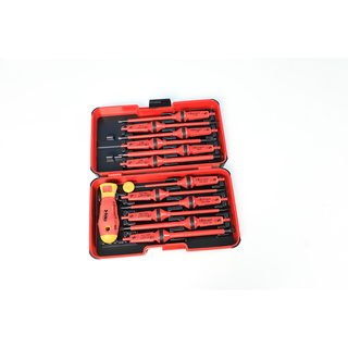 Felo 0715753447 14 Piece E-Smart Square 2 Insulated Screwdriver Set