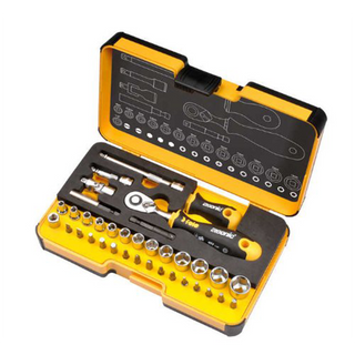 Felo 0715762053 R-Go XL Box Socket Set, 36 Piece