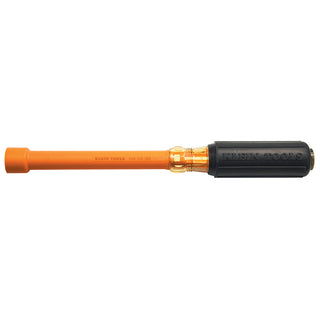 Klein Tools 646-5/8-INS 5/8 x 6" Hex Insulated Cushion-Grip Hollow-Shaft Nut Driver