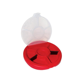 Bucket Boss 10010 Bucket Seat Small Parts Organizer Red