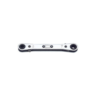 Ko-Ken 102KM-14X17 Ratcheting Ring Wrench 14x17 MM 6 Point 200 MM, Reversible
