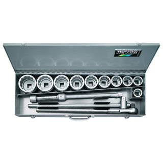 Heyco 00106000080 Socket Set, 1", 106-0-M, 14 Pc.