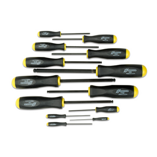 Bondhus 10637 Ball End Screwdriver Set, 13 Piece