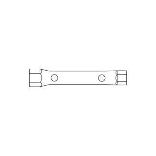 Gedore 6211960 Tubular Box Spanner 18x19 mm