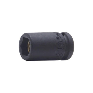 Ko-Ken 12400AG-1/4 Socket 1/4 6 Point 23mm Magnet 1/4 Sq. Drive