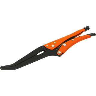 Grip-On 127B12 12 Inch Locking Pliers-Bent Long Nose