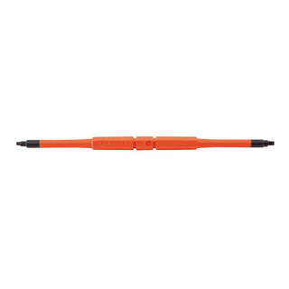 Klein Tools 32287 Flip-Blade Insulated Screwdriver, 2-in-1, Square Bit #1 and #2