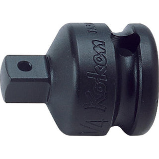 Ko-Ken 13322A-P Adaptor 1/4 Square 27 MM Pin Type 3/8 Sq. Drive