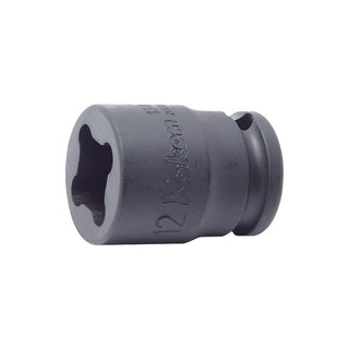 Ko-Ken 13400-8WN 3/8 Inch Sq. Dr. Socket 8 mm 4 point Length 32 mm Weld Nut