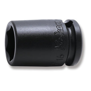 Ko-Ken 13400A-9/16 3/8 Inch Sq. Dr. Socket 9/16 Inch 6 Point Length 32 mm
