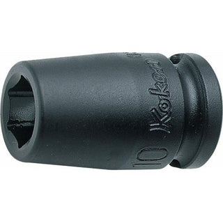 Ko-Ken 13400M-11 3/8 Inch Sq. Dr. Socket 11 mm 6 Point Length 32 mm