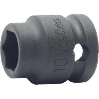 Ko-Ken 13401MS-19 3/8 Sq. Dr. Socket 19mm 6 point Length 25mm Thin walled