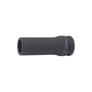 Ko-Ken 14305M-27 1/2 Sq. Dr. Socket 27mm 12 point Length 85mm