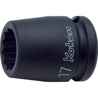 Ko-Ken 14405M-27 Socket 27 MM 12 Point 40 MM 1/2 Sq. Drive