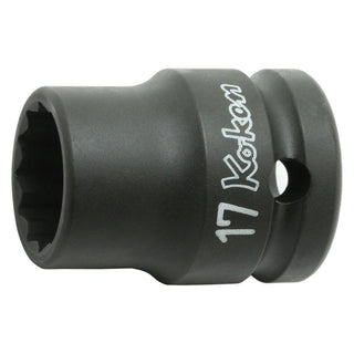 Ko-Ken 14406A-1.1/4 Socket 1.1/4 12 Point 42 MM Thin Walled 1/2 Sq. Drive