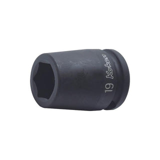 Ko-Ken 15400M-19 5/8 Sq. Dr. Socket 19mm 6 point Length 47.5mm