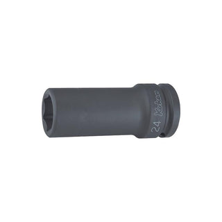 Ko-Ken 16301M-28 3/4 Sq. Dr. Socket 28mm 6 point Length 100mm Thin walled
