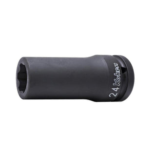Ko-Ken 16310M-27 3/4 Sq. Dr. Socket 27mm Surface Drive Length 100mm