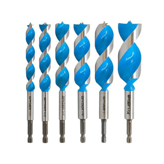 Spyder 15003 Stinger Woodboring Power Spade Drill Bit Set 6-Piece x 6-1/2-in