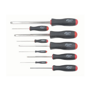 Bondhus 16699 Ball End Screwdriver Set, 9 Piece