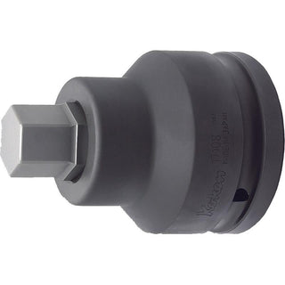 Ko-Ken 17108.32-22 1.1/2 Sq. Dr. Bit Socket 22mm Hex Length 115mm