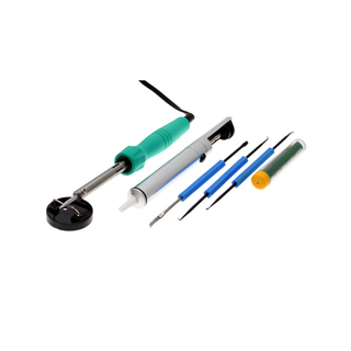 Aven 17502 Soldering/Desoldering Kit, 7-pieces